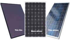แผงโซล่าเซลล์ที่นิยมใช้ในประเทศไทยมีกี่ชนิด อะไรบ้าง