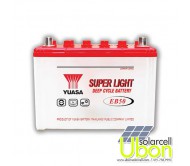 แบตเตอรี่ โซล่าเซลล์ Yuasa Deep Cycle 12V 130A