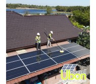 บริการล้างทำความสะอาด พร้อมตรวจเช็คระบบ ชุดโซล่าเซลล์ ON GRID Solar Roof Top
