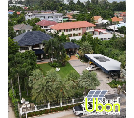 ชุดโซล่าเซลล์ ON GRID Solar Roof Top ลดค่าไฟ เปิดแอร์ใช้ได้ทั้งบ้าน ขนาด 3KW (3000w)