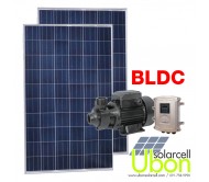 ปั้มน้ำหอยโข่งโซล่าเซลล์ BLDC 48V 550W พลังงานแสงอาทิตย์